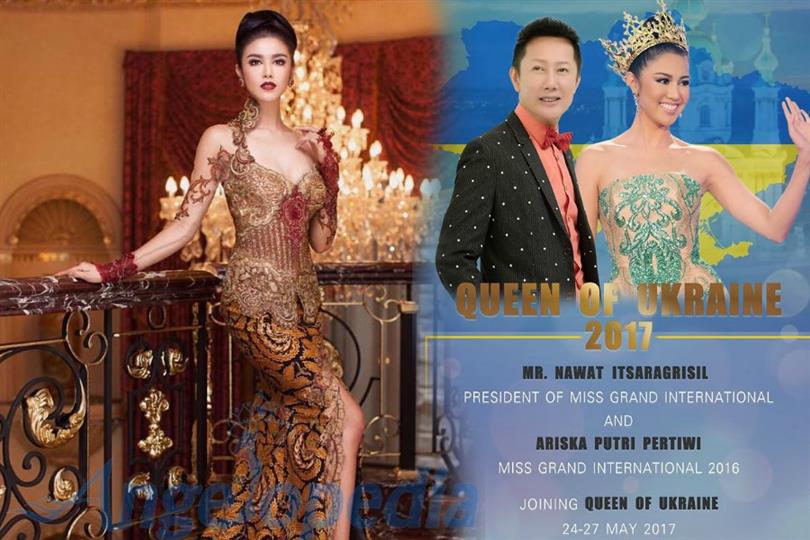 Ariska Putri to visit Ukraine to attend Final Coronation of Queen of Ukraine 2017